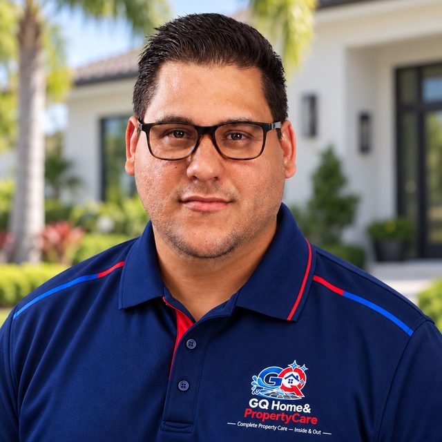 Luis Gonzalez Quignon, owner of GQ Home & Property Care